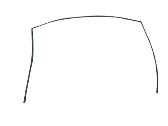 Molding Front Windshield   73150SAA013 For Honda