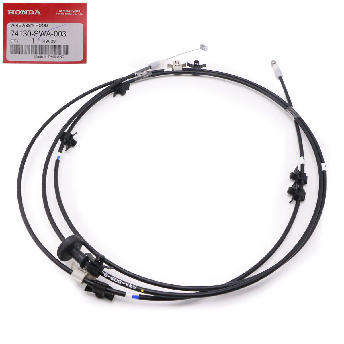 Wire Assy Hood  74130SWA003 For Honda