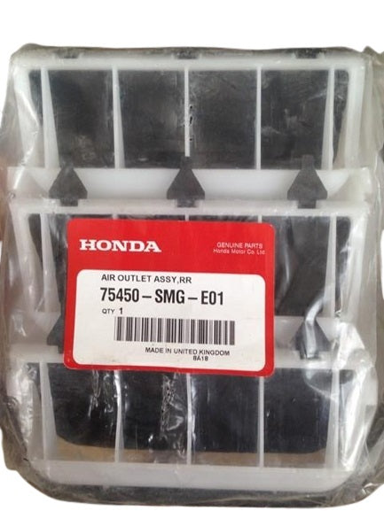 Air Outlet Assyr 75450SMGE01 For Honda