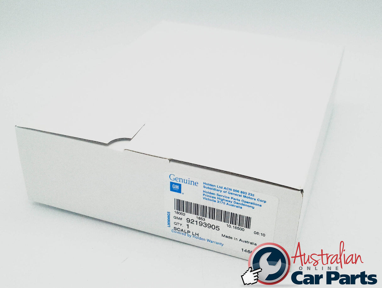 Mirror Outer Cover Cap  LH 92193905 For Holden Commodore VE Genuine GM