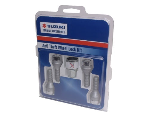 Wheel Lock Bolt Set Chrome(Vitara) 990AA-01425-CRM for Suzuki