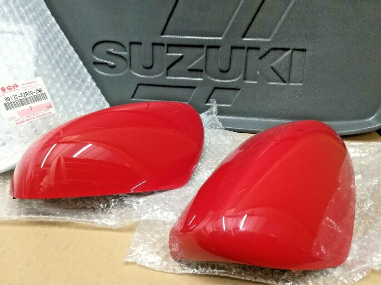O/S Mirror Cover W/O Blinker Red 99122-62R00-ZNB for Suzuki