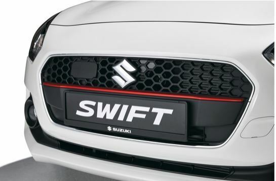 Center Garnish Grille-Burning Red 9912A-53R00-ZWP for Suzuki
