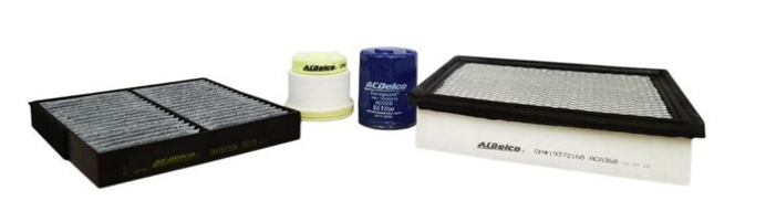 Service Filter Kit Acdelco for Mitsubishi Triton MQ MR 2.4L Diesel ACK11