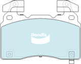 Brake Disc Pad Set  Bendix DB2358 ULT For HOLDEN CALAIS VF COMMODORE VE