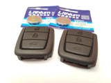 2x KEY PAD REMOTE & BATTERY REPLACEMENT 3 BUTTON suits Holden VE COMMODORE Sed BUTTONS