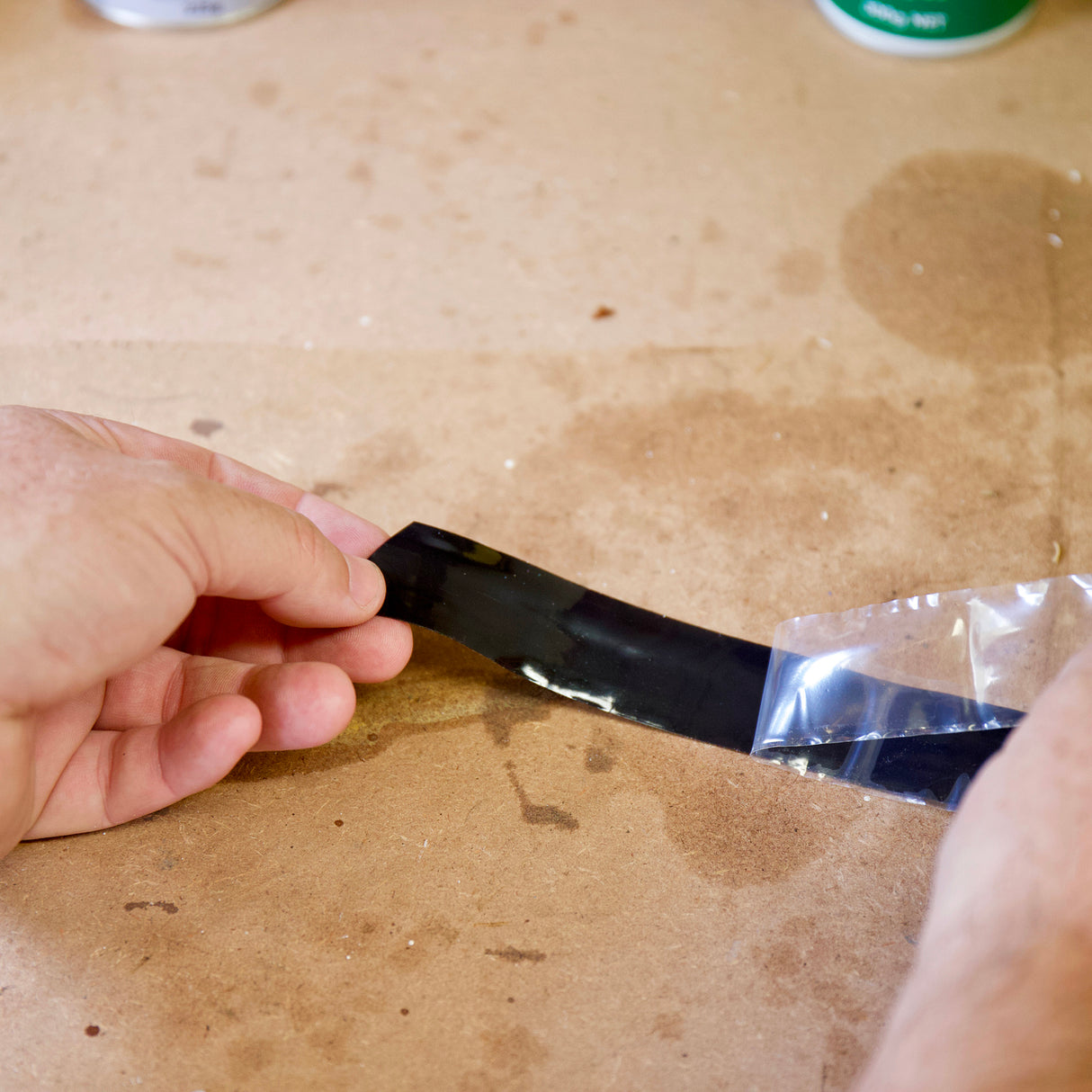Supatape Transparent forms a non-conductive, air & water tight insulating seal. 3.8cm x 11m