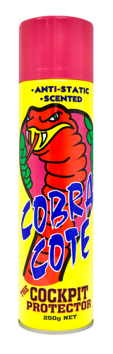 Cobra Cote Musk Automotive Vinyl Protection Anti Staic Formula 250G Aerosol