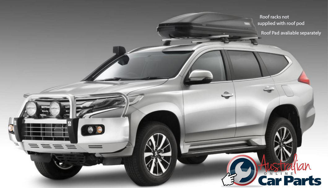 Roof racks (80kg) suits Mitsubishi Pajero sport QE Genuine 2016-
