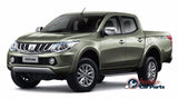 TUB LINER UNDER RAIL DUAL CAB for Mitsubishi TRITON 2015-2021 MQ MR GENUINE PLASTIC
