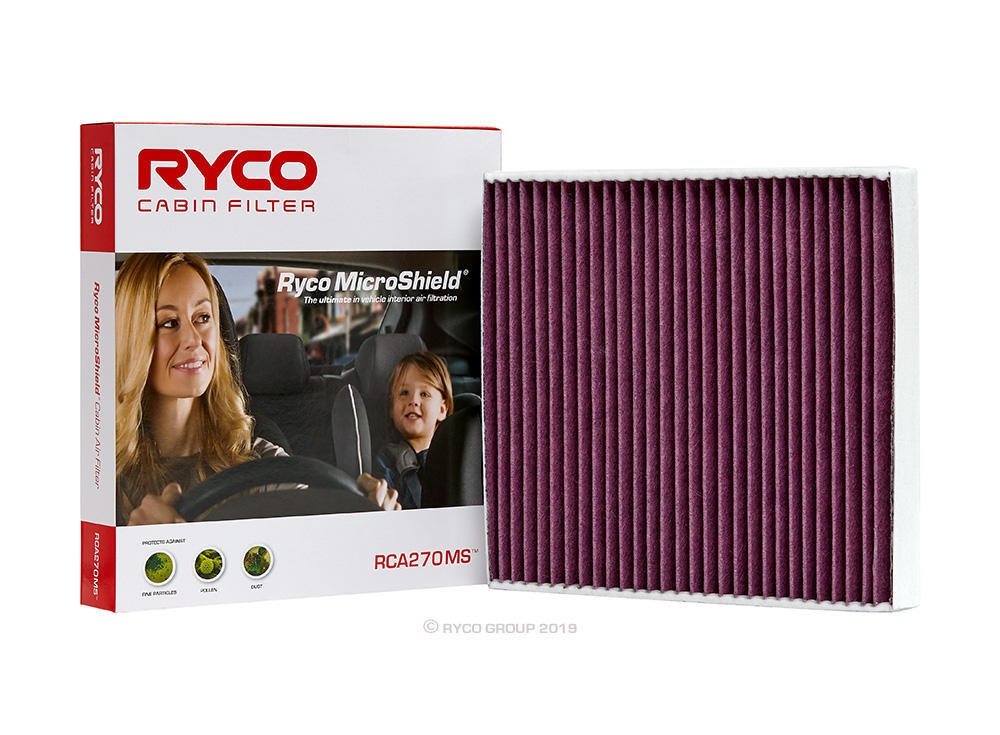 Pollen Cabin Filter Ryco RCA270MS for AUDI SKODA VW