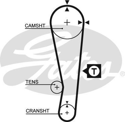Timing Belt Gates T123