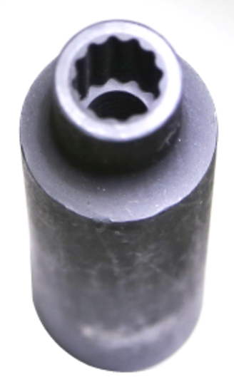 3/8" x 1/2" Drive Deep 12 Point Impact Socket T&E Tools 74312L
