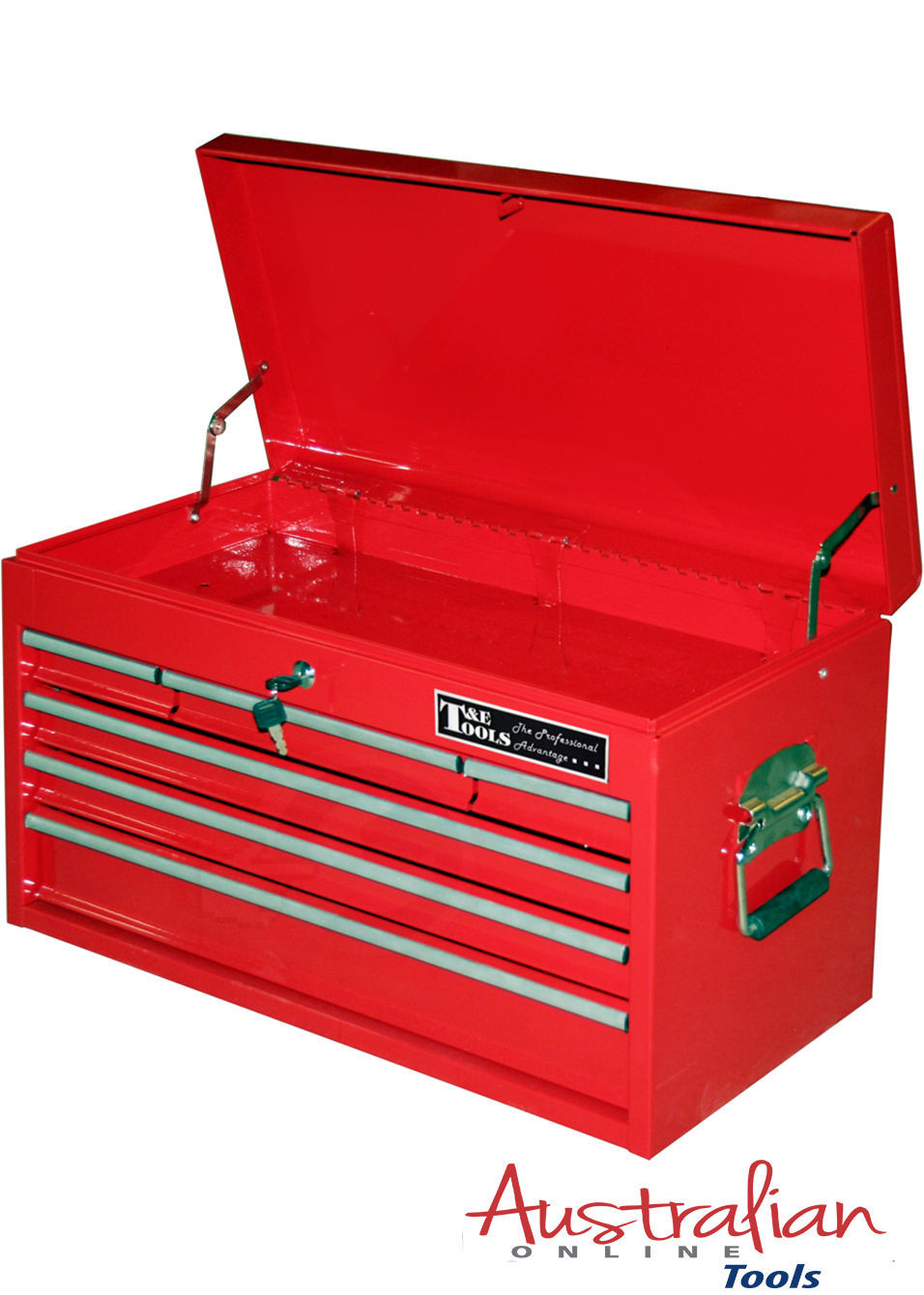 10 Drawer Ball-Bearing Deep Top Chest T&E Tools TES1000RB