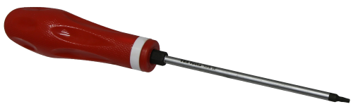 T10 x 5Point Tamper Torx S2 Screwdriver 105mm Blade T&E Tools TIPR10
